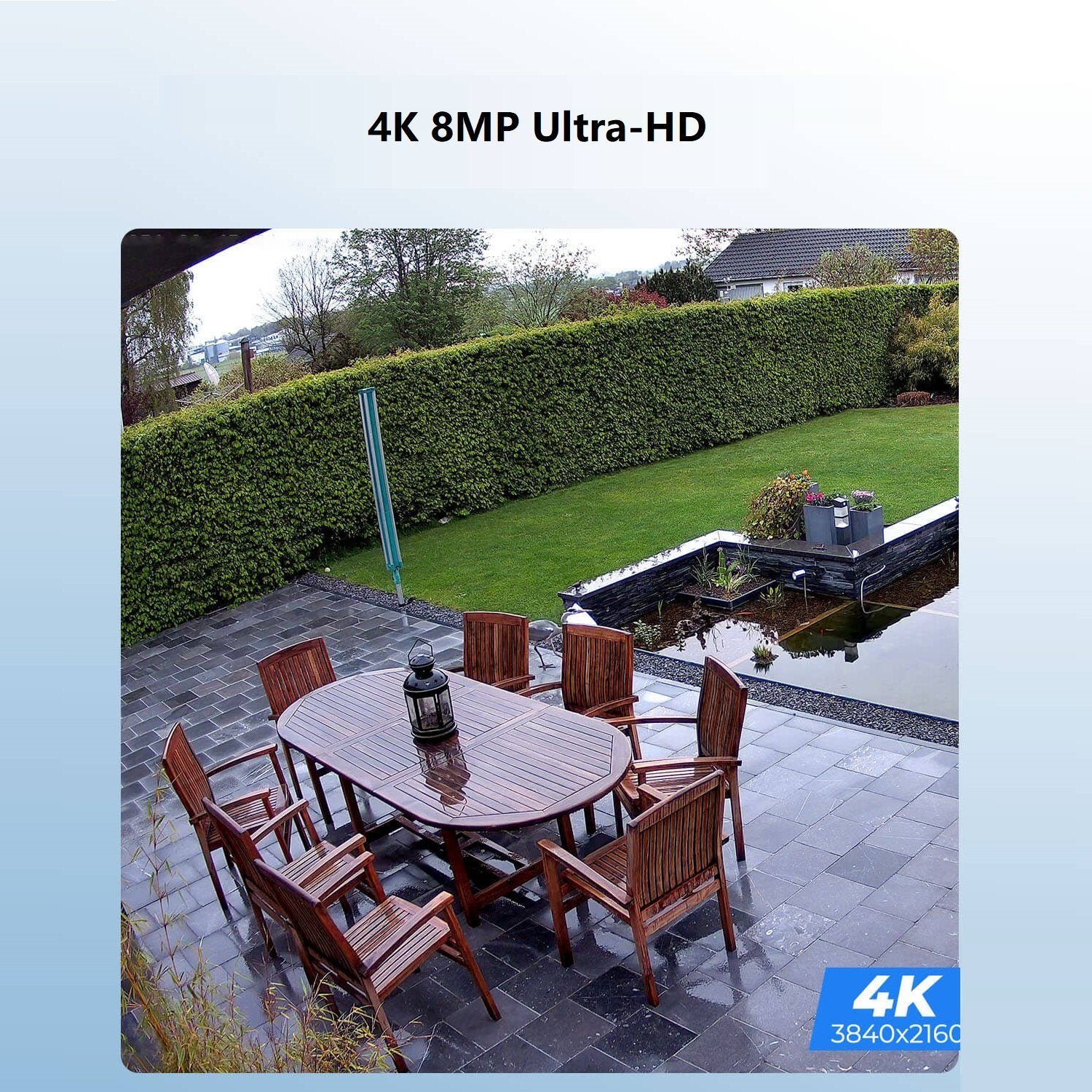 Reolink RLC-810A 4K PoE Bullet-Kamera – 8MP Außenüberwachung mit KI & IR