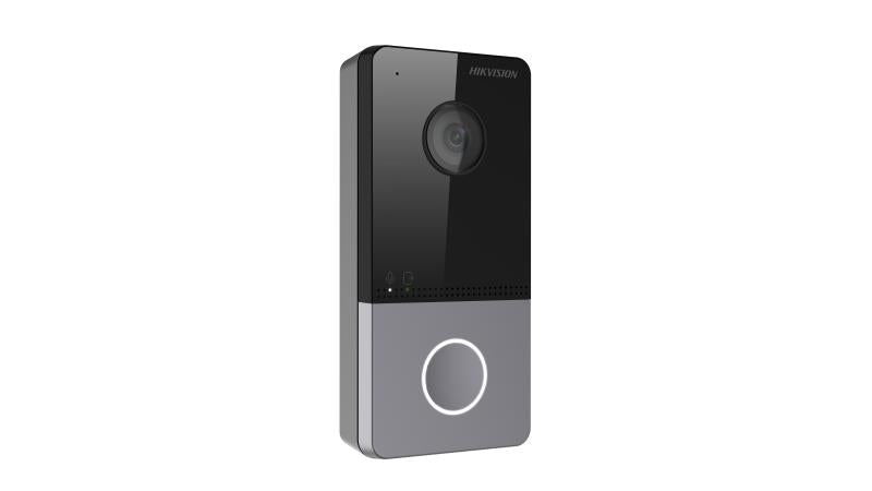Hikvision Video-Gegensprechanlage-Kit mit DS-KV6113-WPE1(C) & DS-KH6350-WTE1 – IP-Türsprechanlage mit PoE & Touchscreen-Monitor