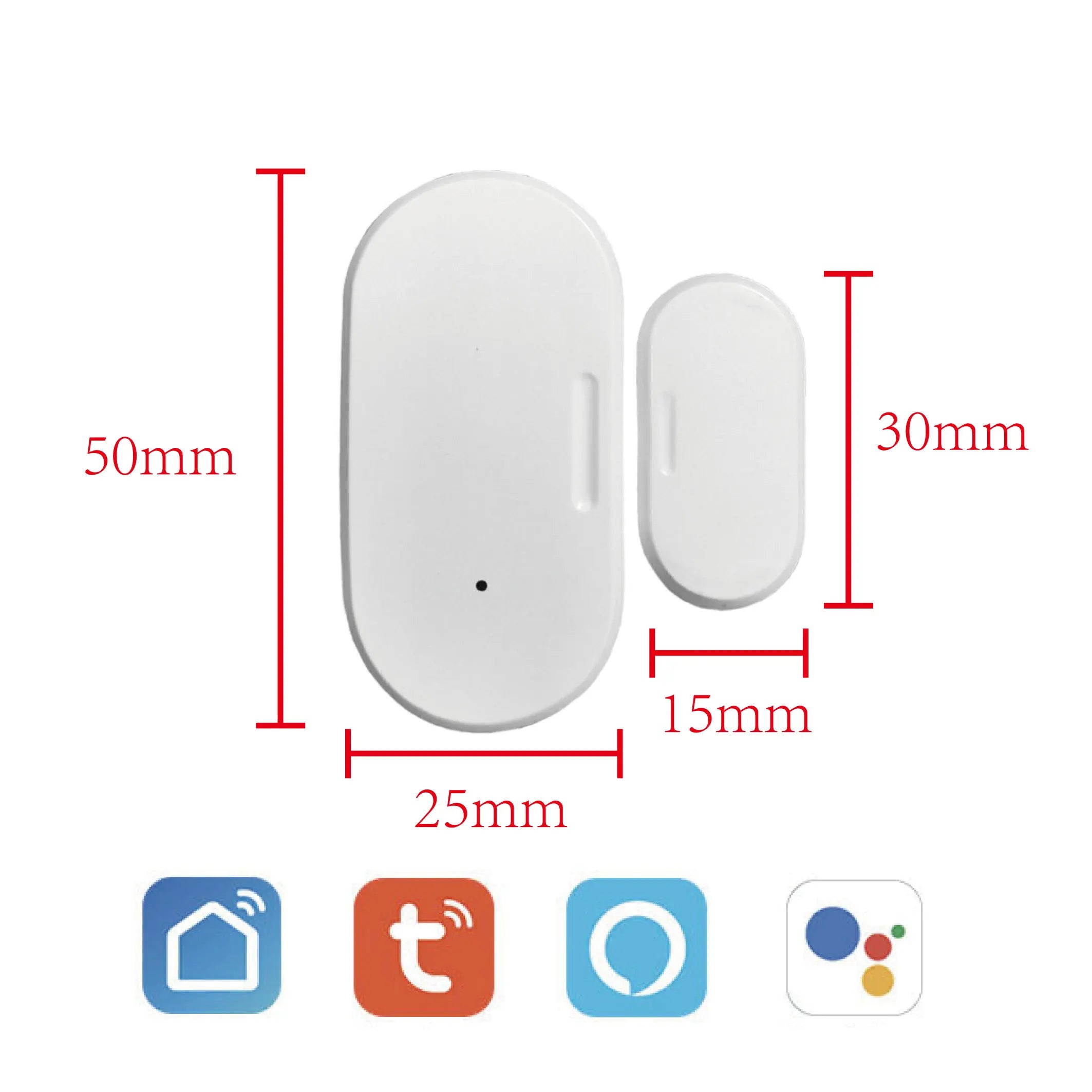 Tuya Zigbee Tür & Fenster Magnetsensor Drahtlose Verbindung