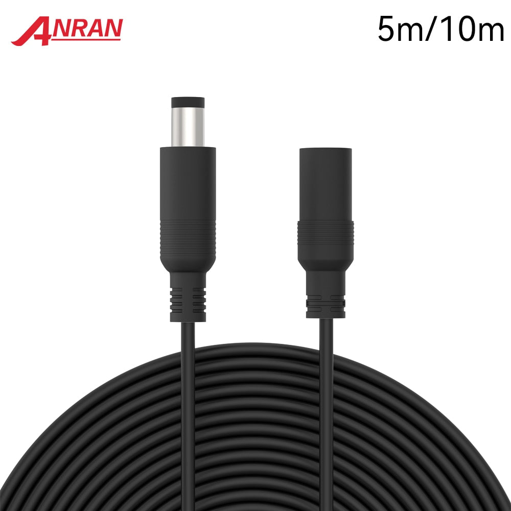 Stromverlängerungskabel 5.5mm x 2.1mm DC Standardkabel für CCTV Sicherheitskamera