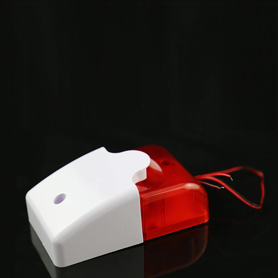 Flash LED Strobe Licht verdrahtet Alarmsirene 12V / 5V /24V /220V Einbruchmeldeanlage