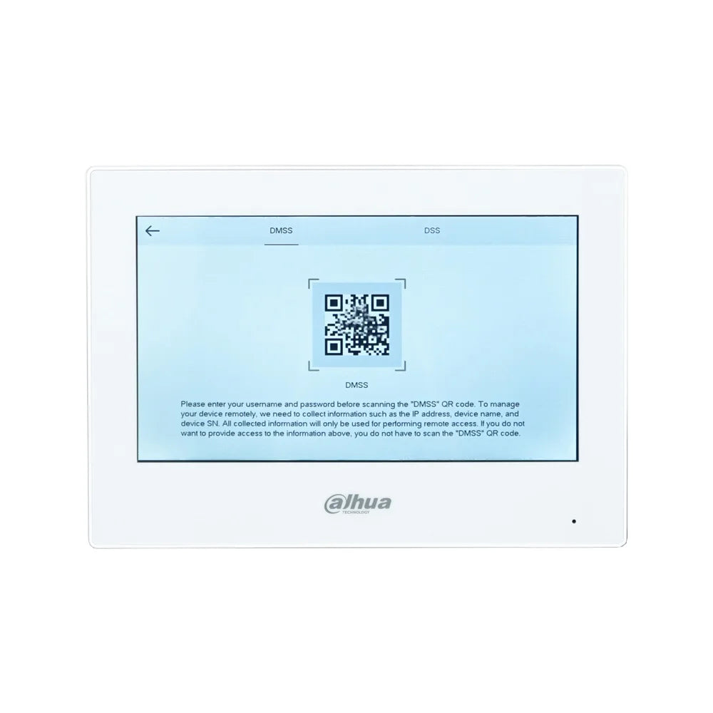 Dahua VTH2621GW-P/G-P – 7" Touchscreen-Monitor für Türsprechanlagen