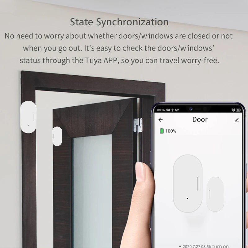Tuya Zigbee 3.0 Tür-Fenster-Sensor 2MQT