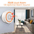 Tuya Zigbee Smart Siren Alarm Temperature Humidity Sensor Home Security with Strobe Alerts Works With TUYA Smart Hub