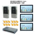 Hikvision Video-Gegensprechanlage-Kit mit DS-KV6113-WPE1(C) & DS-KH6350-WTE1 – IP-Türsprechanlage mit PoE & Touchscreen-Monitor