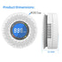 New Carbon Monoxide Standalone Detector CO Alarm With Screen Display Battery Powered CE Certified For Home Kitchen Office Use