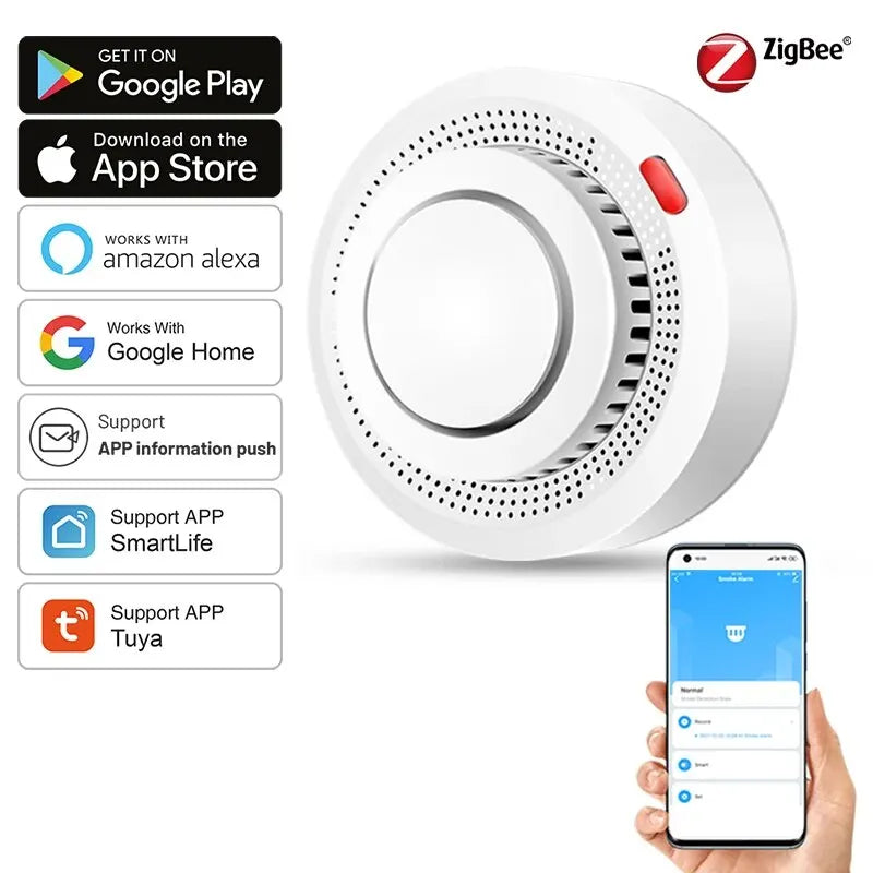 Tuya ZigBee Smart Smoke Detector