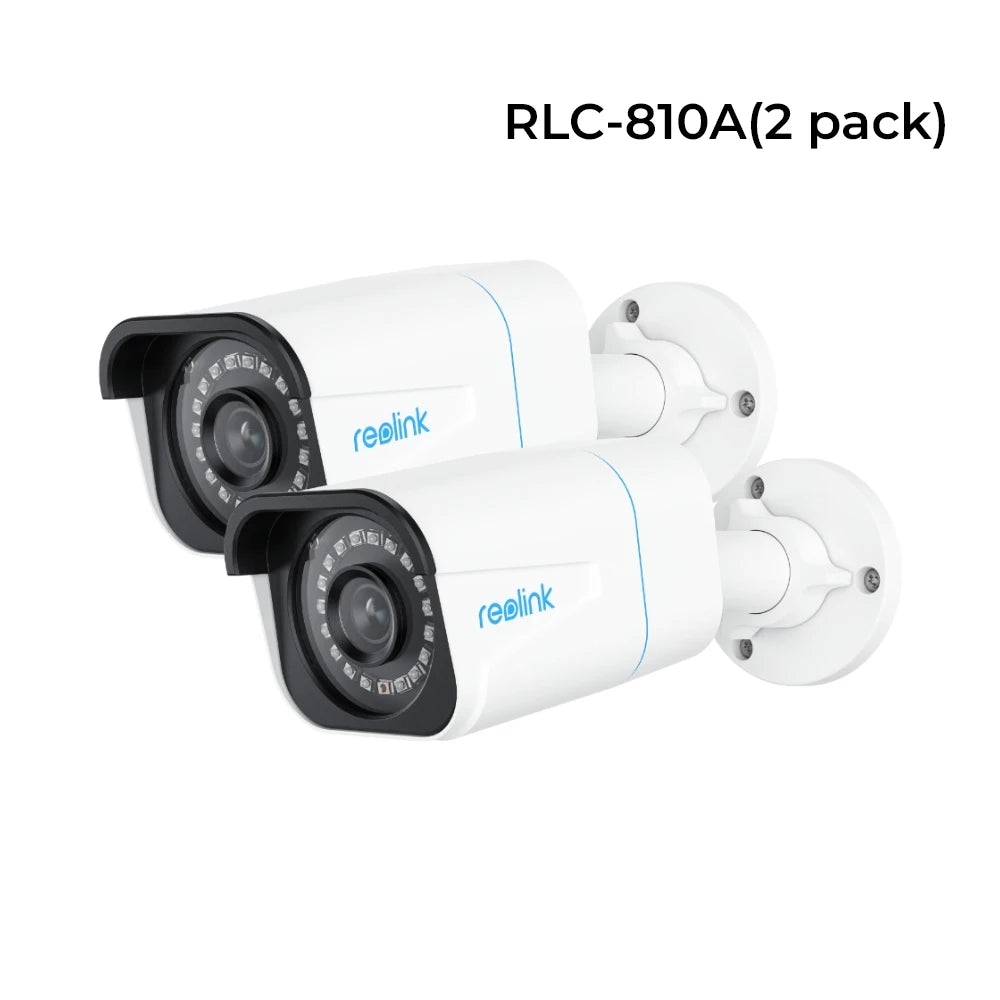 Reolink RLC-810A 4K PoE Bullet-Kamera – 8MP Außenüberwachung mit KI & IR