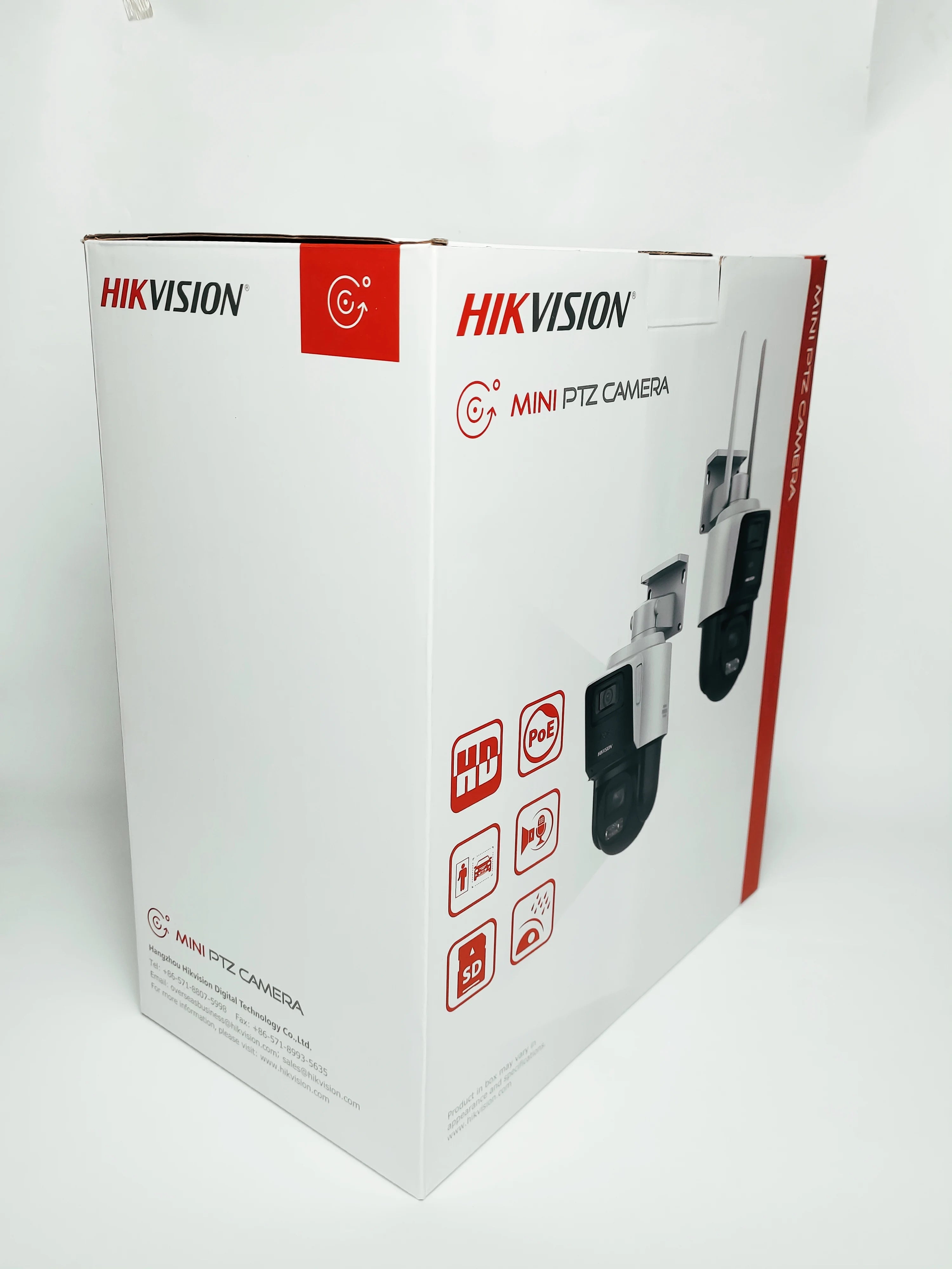 Hikvision TandemVu DS-2SE3C404MWG-E/14 – 4MP + 4MP PTZ-IP-Kamera mit PoE & 4× Zoom für professionelle Rundumüberwachung
