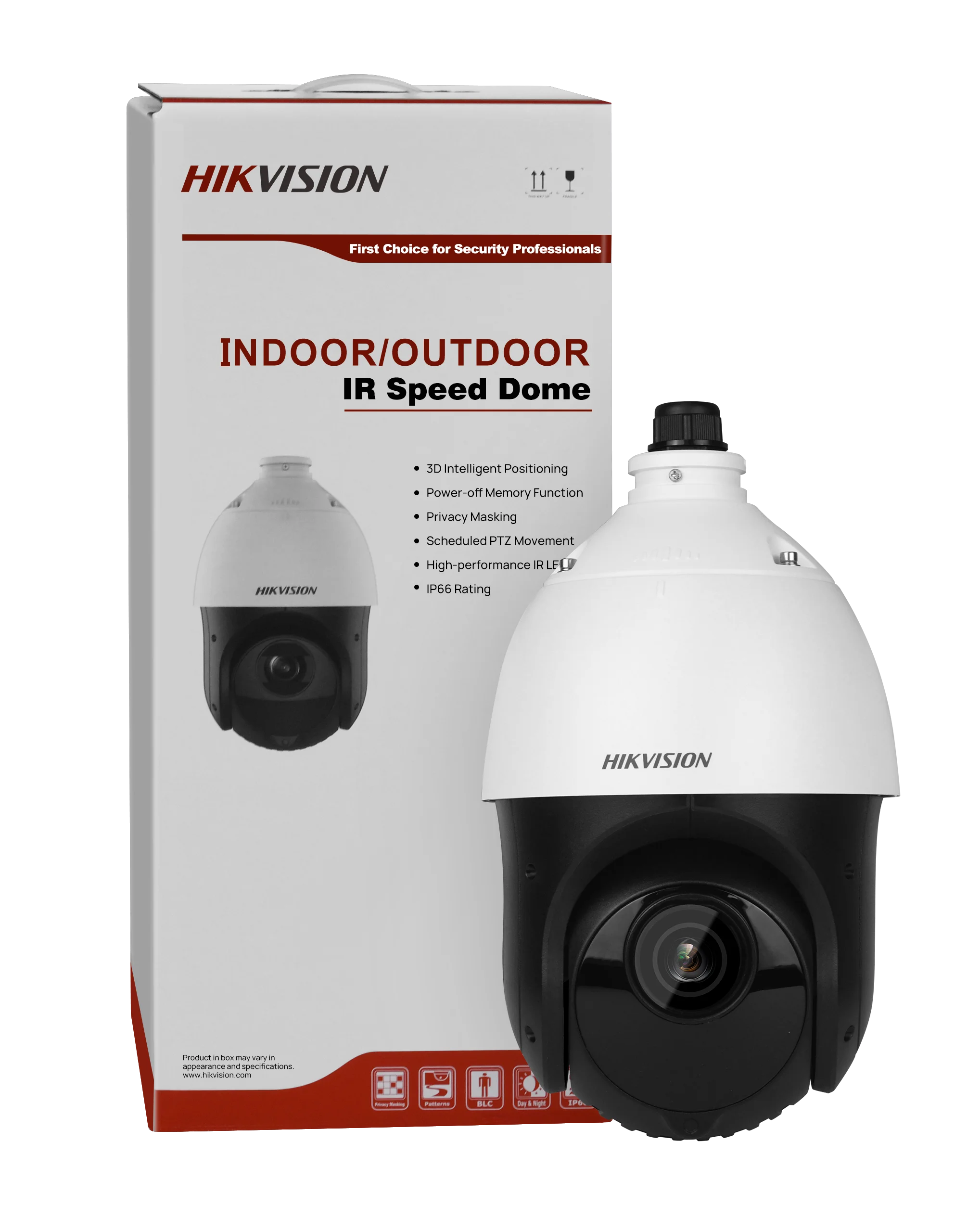 Hikvision DS-2DE4425IW-DE 4MP PTZ Speed Dome Kamera – Professionelle Überwachung mit 25X Zoom