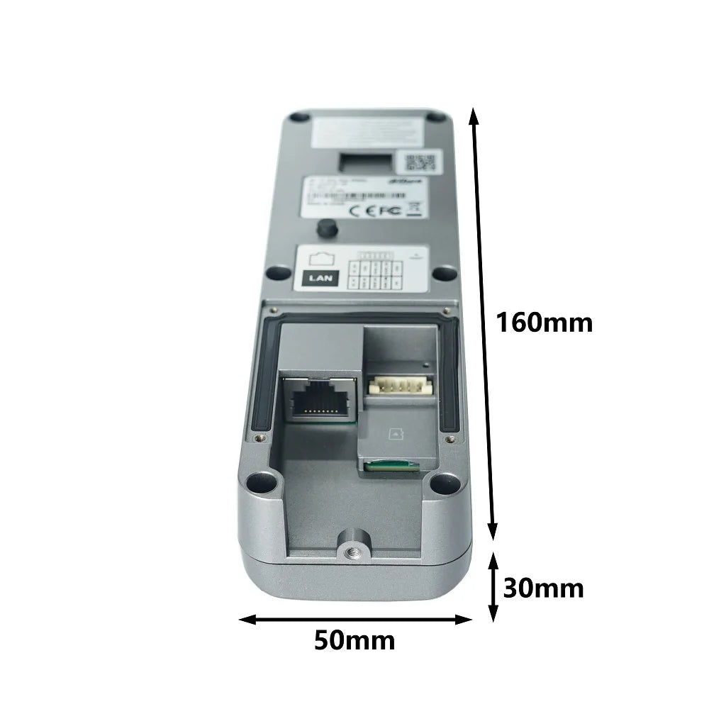 Dahua IP-Türsprechanlagen-KIT mit RFID, Touchmonitor VTO2311R-WP + VTH2621GW-P + PoE-Switch