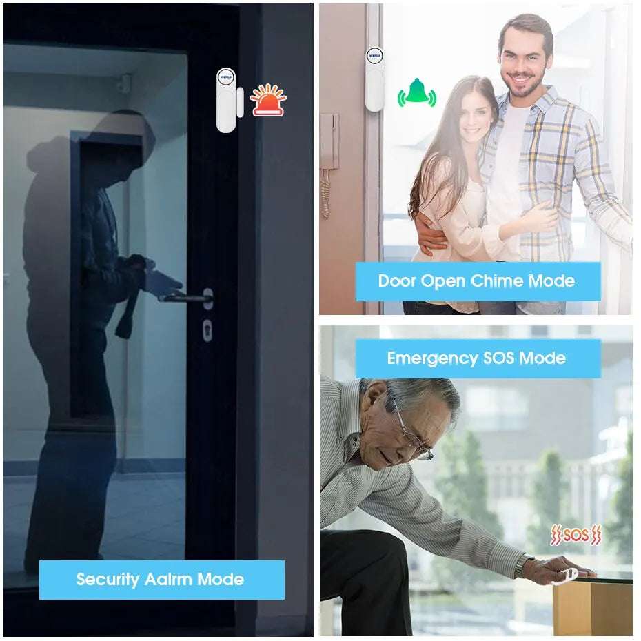 Anti-Diebstahl Smart Wireless Tür-Fenster-Sensor Alarm 120dB Anti-Diebstahl Smart