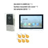 Hikvision Video-Gegensprechanlage-Kit mit DS-KV6113-WPE1(C) & DS-KH6350-WTE1 – IP-Türsprechanlage mit PoE & Touchscreen-Monitor