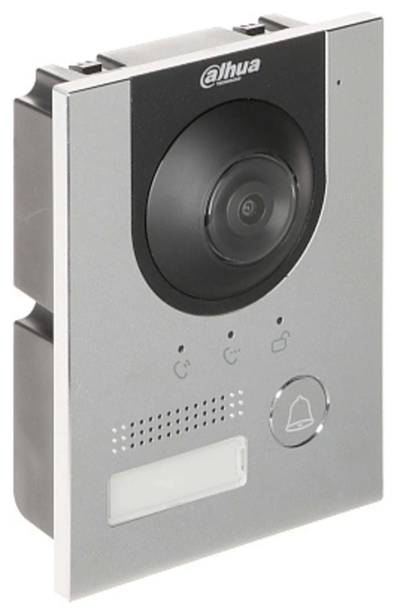 Dahua VTO2202F-P-S2: Moderne 2-Draht IP Villa Türstation mit 2MP POE Doorbell, farbenfroher 160°Fisheye Kamera und Surface Mounted Box VTM115