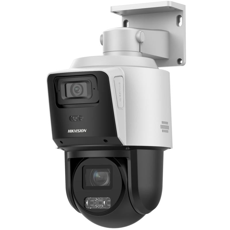 Hikvision TandemVu DS-2SE3C404MWG-E/14 – 4MP + 4MP PTZ-IP-Kamera mit PoE & 4× Zoom für professionelle Rundumüberwachung