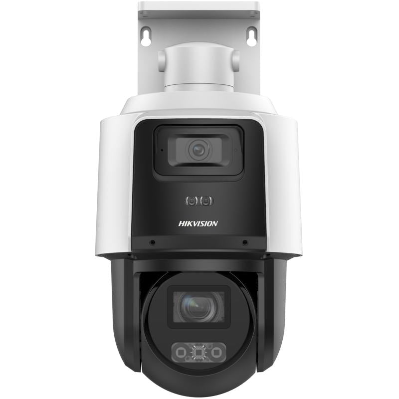 Hikvision TandemVu DS-2SE3C404MWG-E/14 – 4MP + 4MP PTZ-IP-Kamera mit PoE & 4× Zoom für professionelle Rundumüberwachung